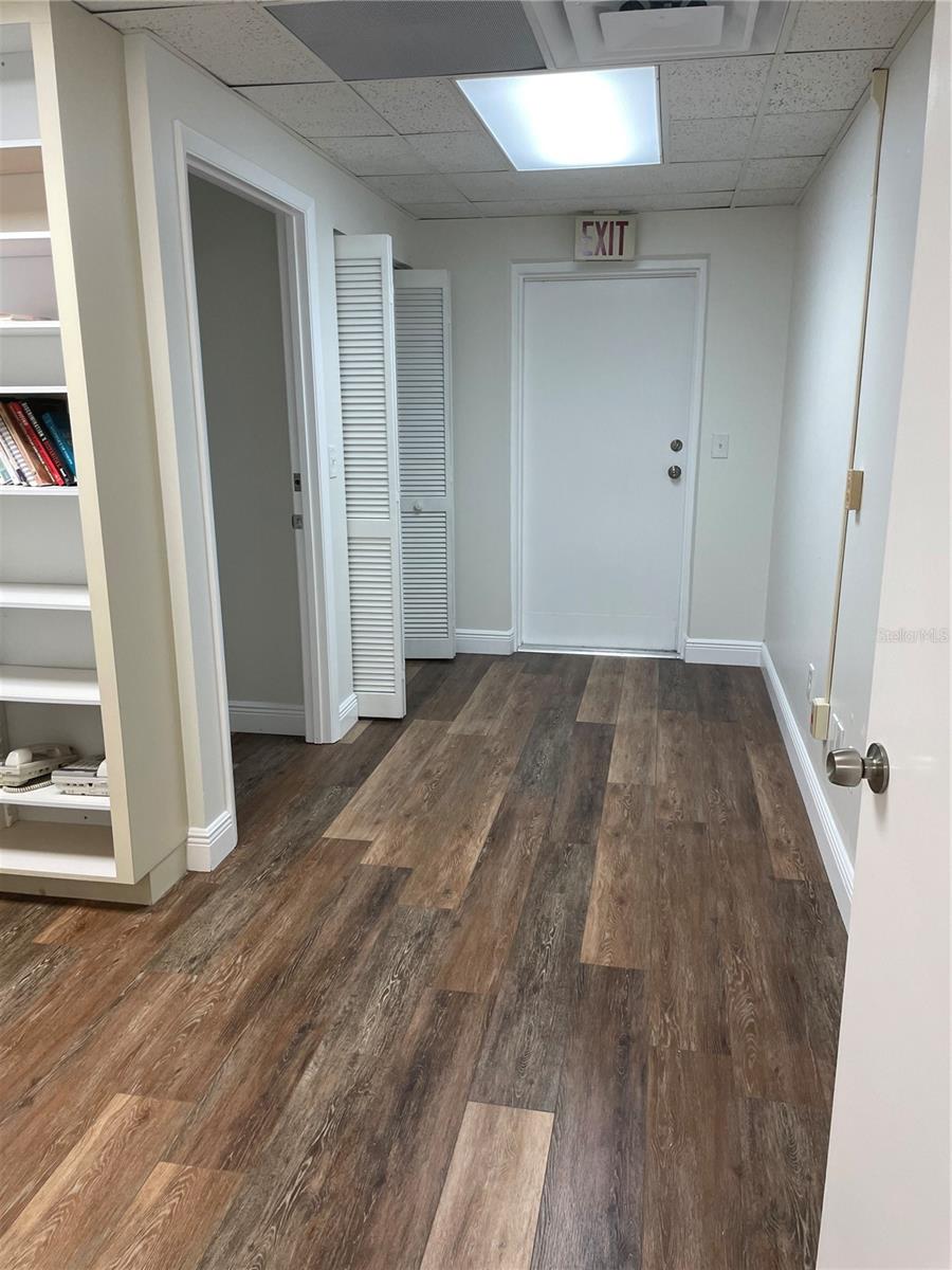 extra office, storage area or kitchenette