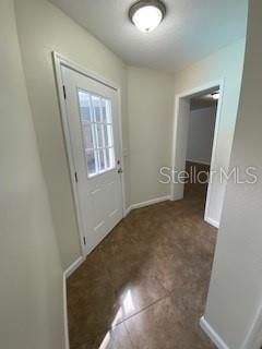 Hallway to back door
