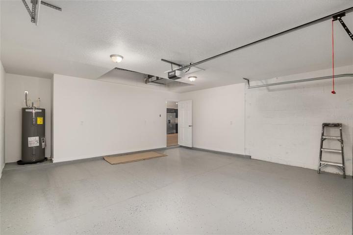 Garage with automatic opener