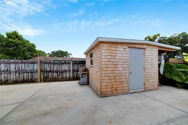 Shed for more storage