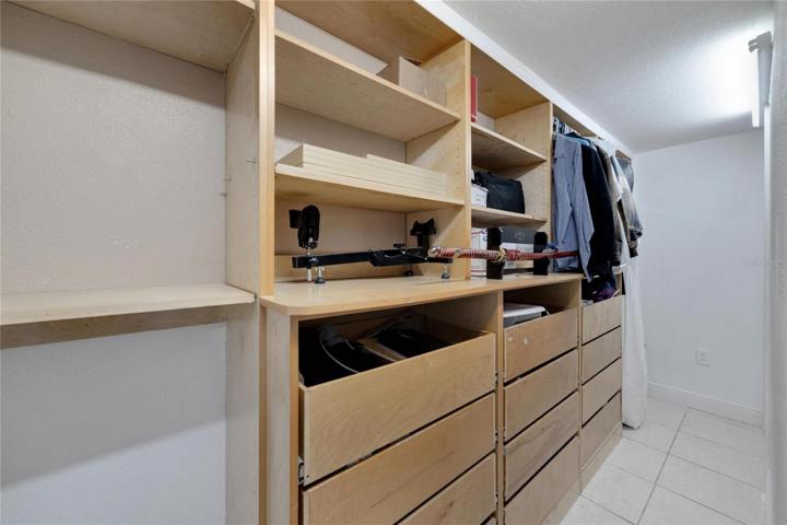 Master Bedroom Built-In Closet System