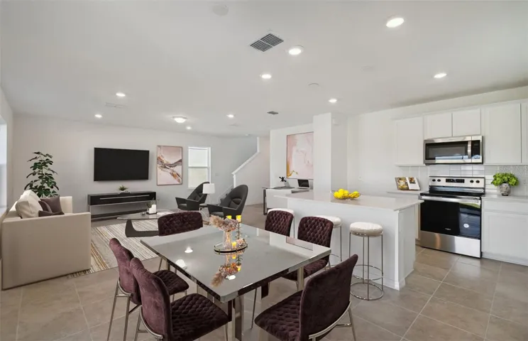 Open-Concept Home Design - Virtually Staged