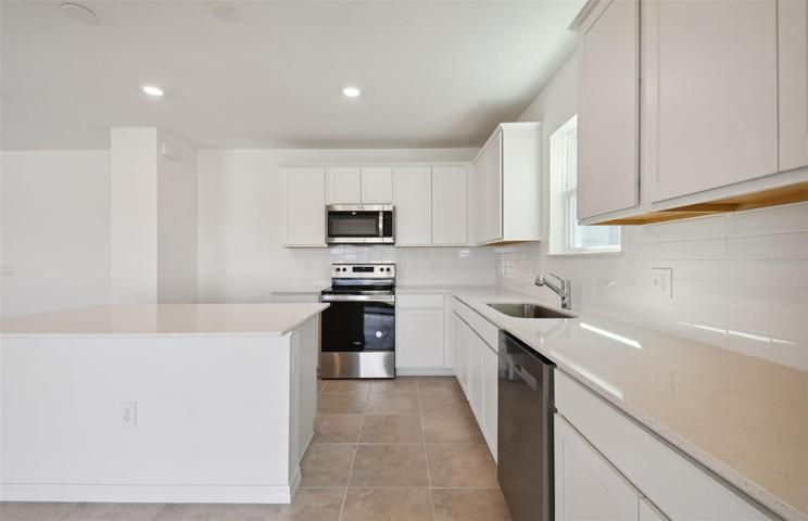 Included Dishwasher, Range & Microwave