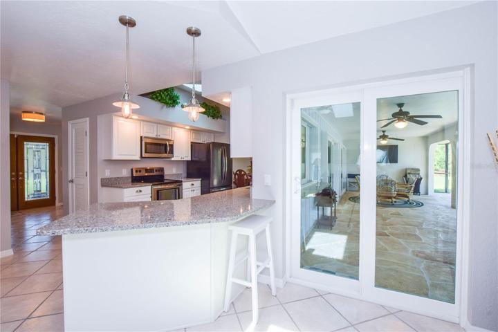 Kitchen to Pool Area