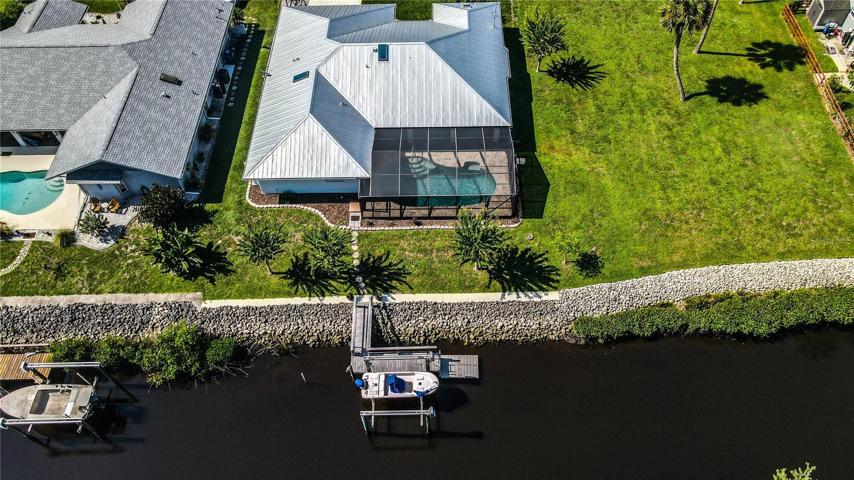 Ariel View with Dock