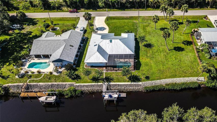 Ariel View with Dock
