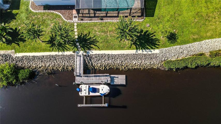 Ariel View of Dock