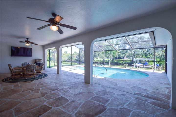 Covered Patio Area