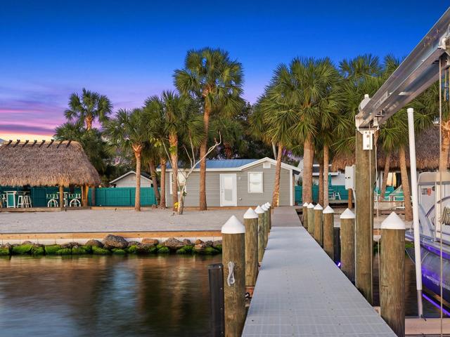 70' Flo-through dock with 10x16 terminal for fishing and more
