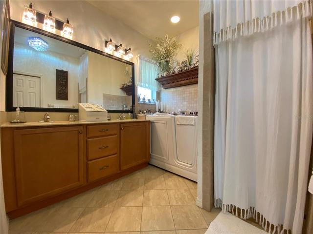 Master Bathroom. Walk in Shower and Walk in Tub