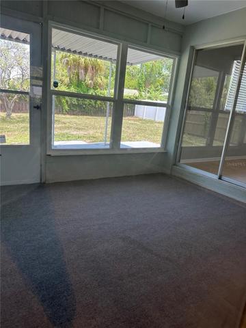 Enclosed patio