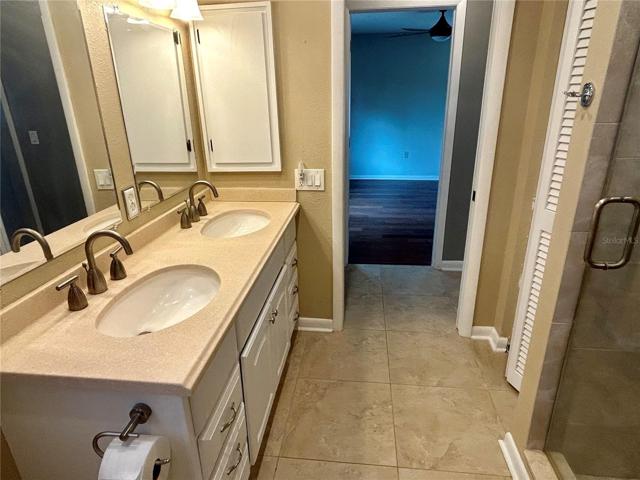Guest bath. Across the hall is bedroom #1