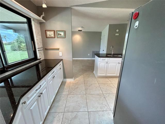 Entering the kitchen from the dining room