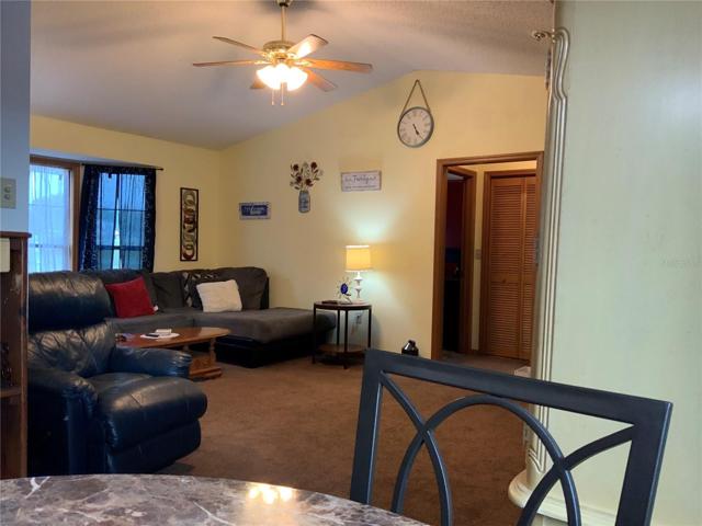 living room from kitchen