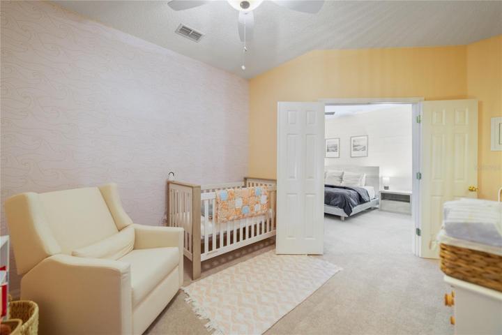 FOURTH BEDROOM/ access to the primary suite!