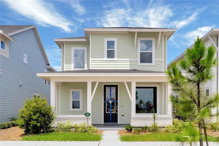 Front exterior with porch.