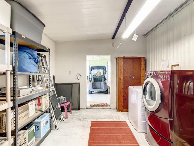 Lots of storage space in the workshop