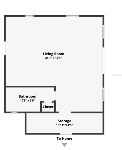 Detached shop floor plan
