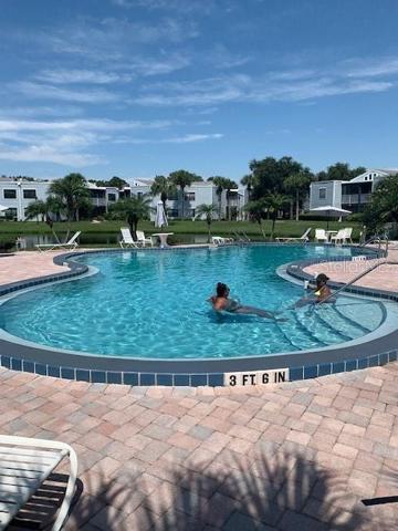 one of 2 pools at SouthPointe Condo Assoc.