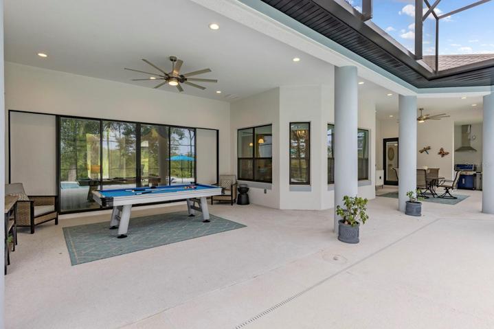 Covered Pool Deck