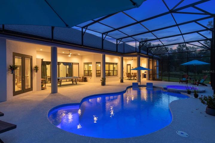 Pool Twilight
