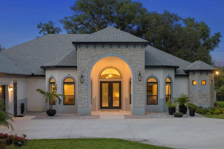 Front Exterior twilight