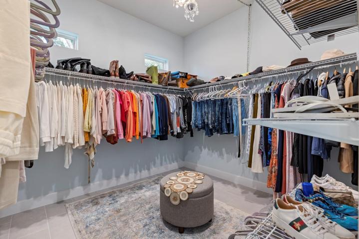 2nd Master Walk-in Closet