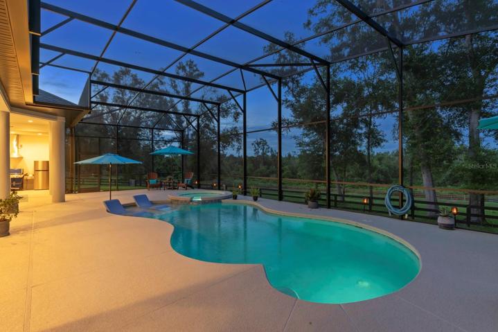 Pool Twilight