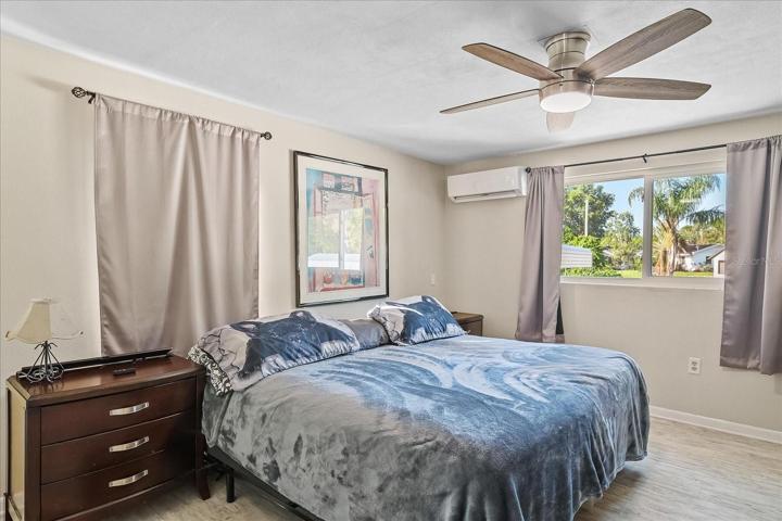 Second bedroom is very good size and has lovely new windows allowing sunshine to filter into the room.  It also has a NEW SPLIT UNIT A/C to ensure that there is ultimate temperature comfort control.