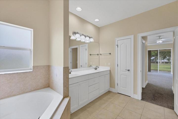Master bathroom