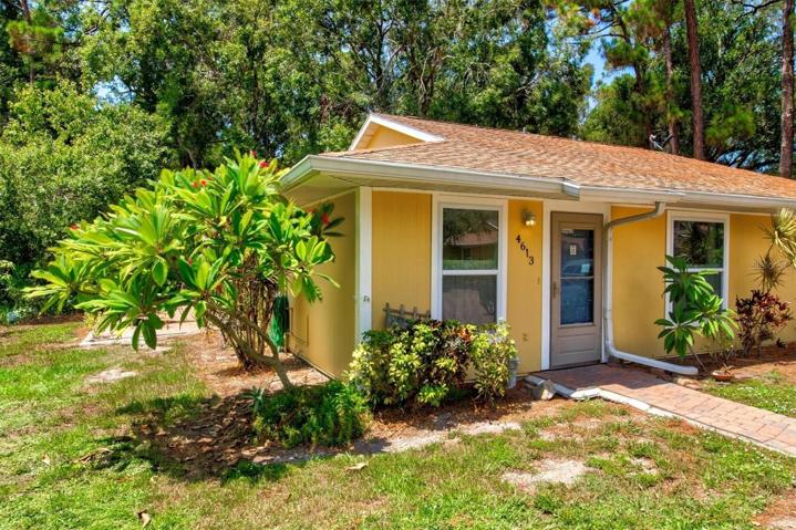 End Unit Villa with Patio and Shed