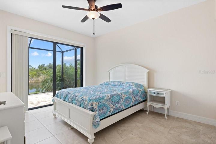 Bedroom 2 with sliders to Lanai