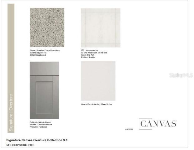 Design Selections are subject to change