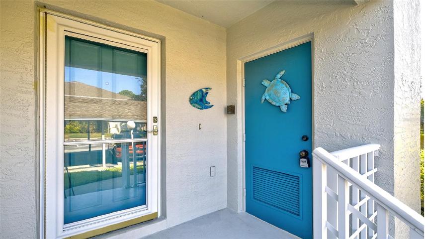 Entrance to Condo Unit