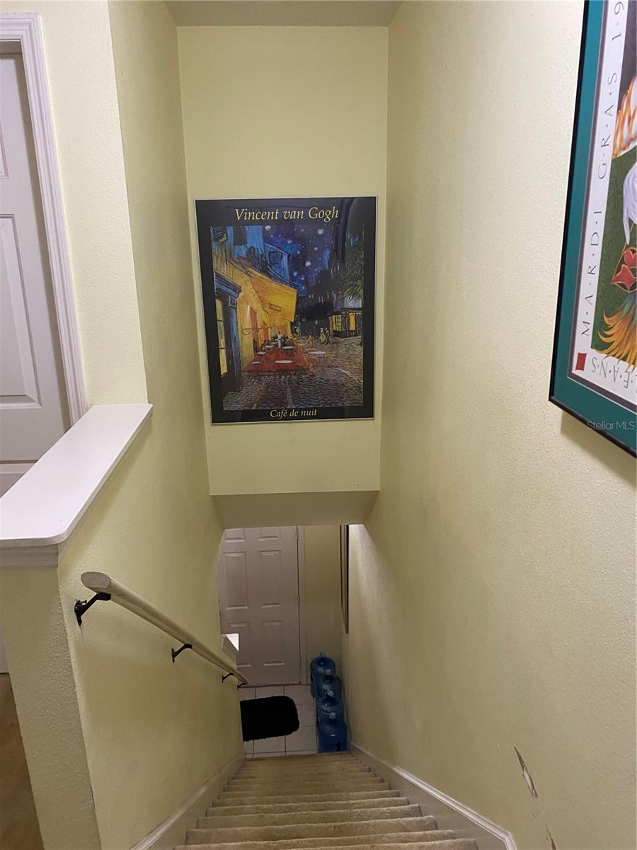 Looking Down Fron Second floor
