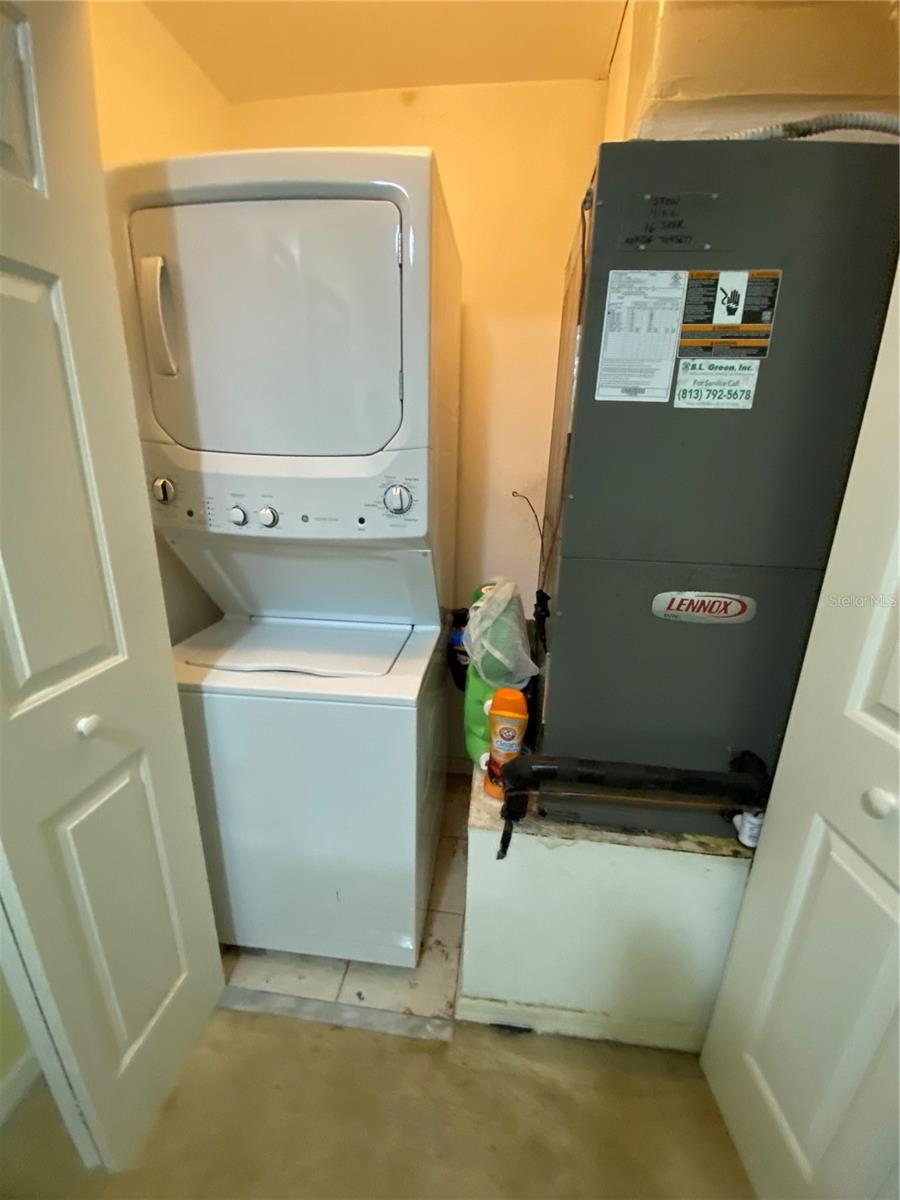 Laundry Closet/HVAC
