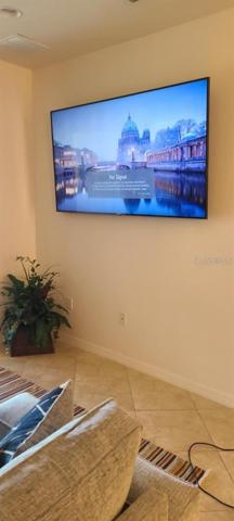 Family Room TV included.