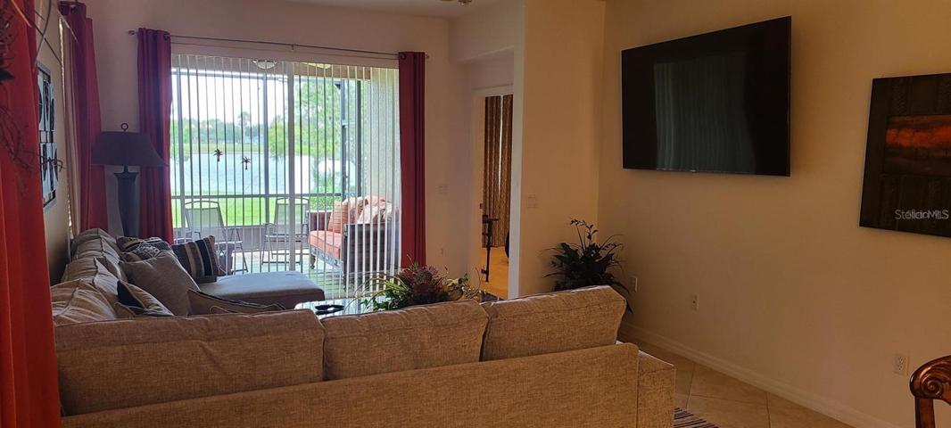 75 inc TV set on living room included.