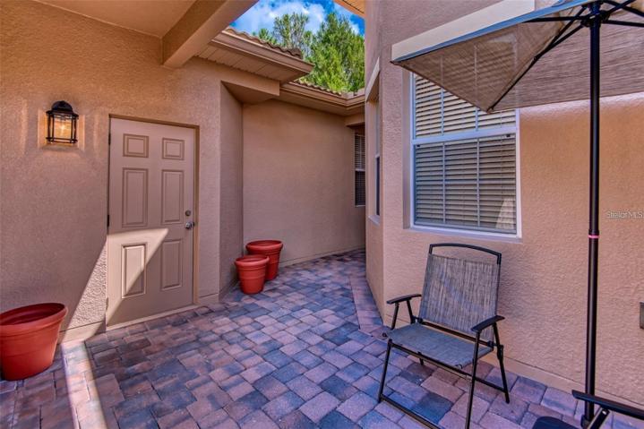 Walkway to main door