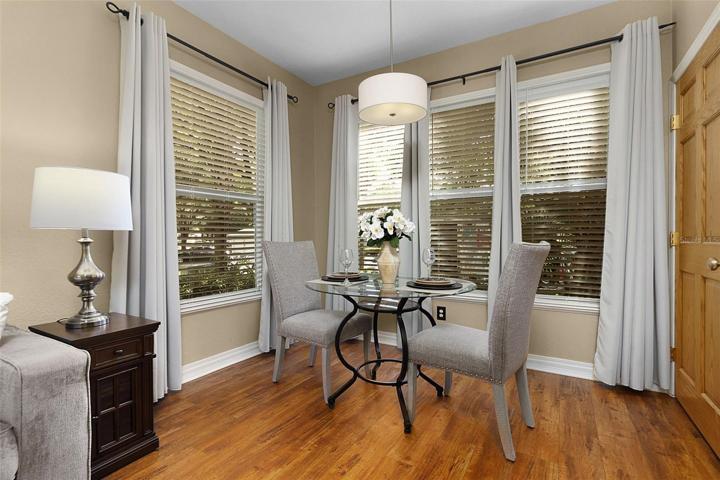 Dining Room with East windows