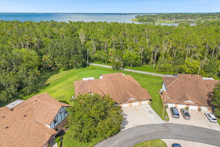 Coach Houses of Leesburg - Aerial View of Lake Griffin & Bourlay Historic Nature Park