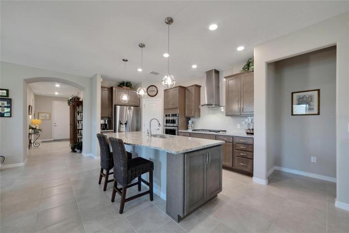 spacious kitchen