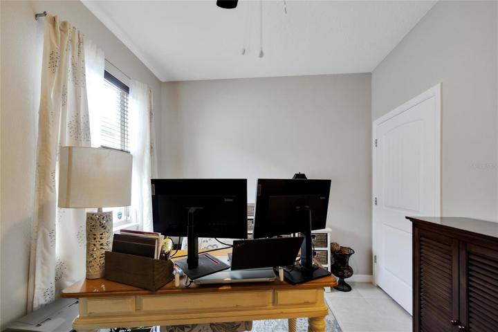 3rd bedroom used as an office