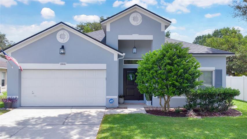 front of the home