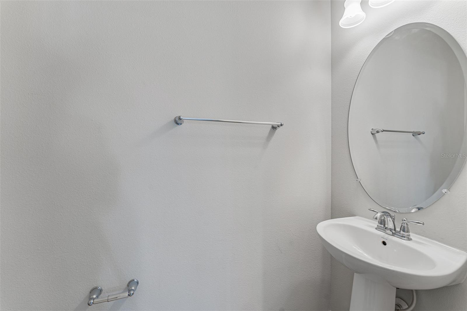 Downstairs half bath