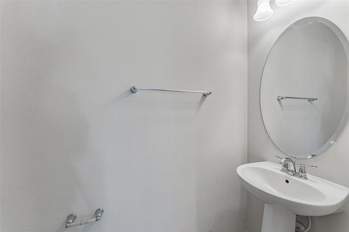 Downstairs half bath