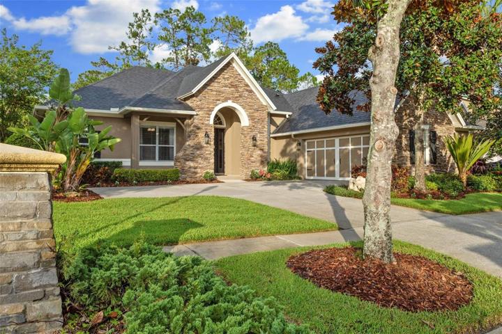 Corner location, lush landscaping