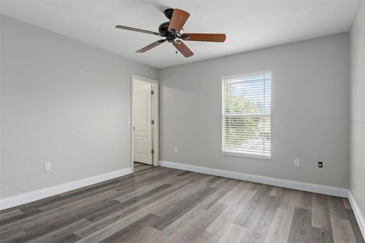 Bedroom 2 with Walk in Closet and NEW Luxury Flooring