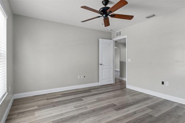 Bedroom 2 with Walk in Closet and NEW Luxury Flooring