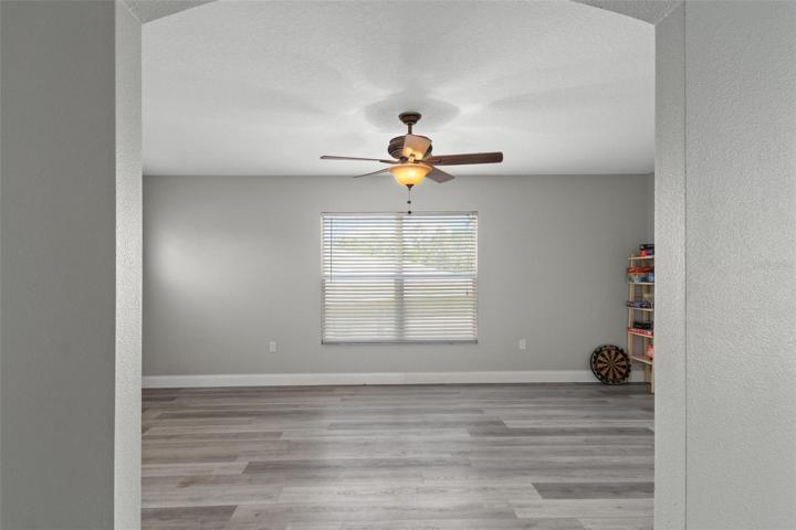 Upstairs Bonus Entertainment Room with NEW Luxury Flooring